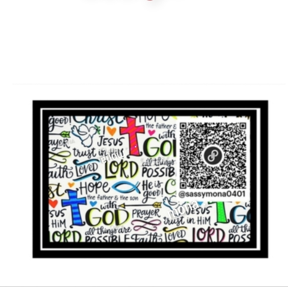 QR Inspirational Faith QR Cards and Stickers 25 2x4 Stickers 25 Cards 3.73x2 in - Picture 2 of 3